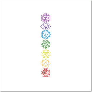 Chakras Posters and Art